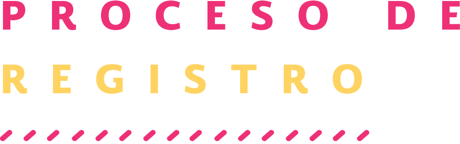 PROCESO DE REGISTRO